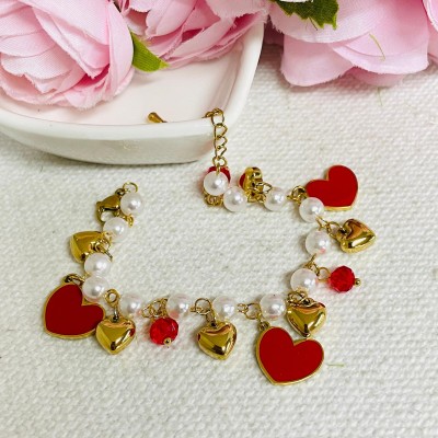 Pearl Bracelet stainless steel