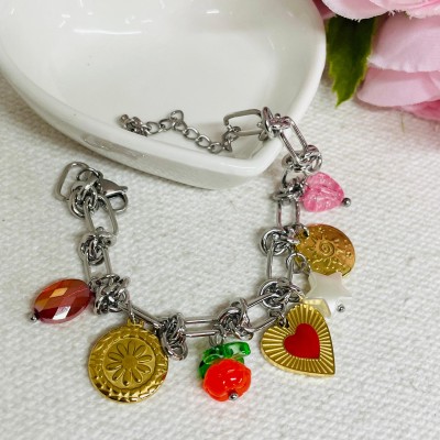 Charm Bracelet stainless steel