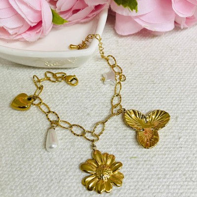 Charm Bracelet stainless steel