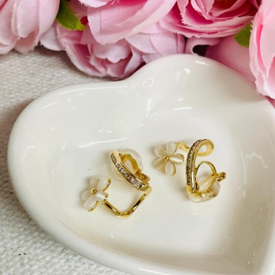 Clip-on Earrings stainless steel