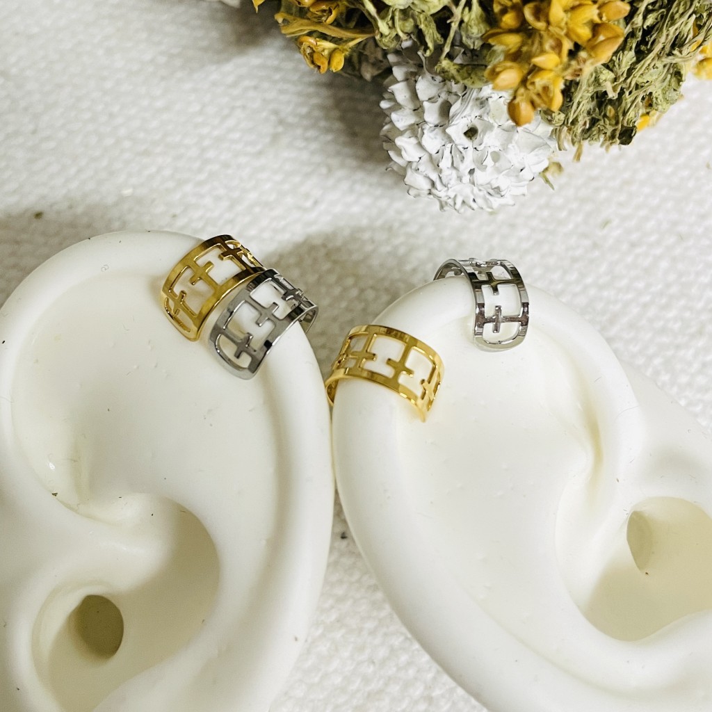 Stainless steel earcuffs