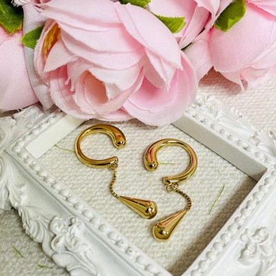 Stainless steel earcuffs