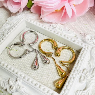 Stainless steel earcuffs