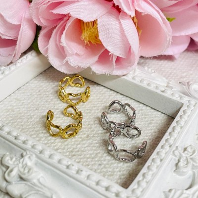 Stainless steel earcuffs