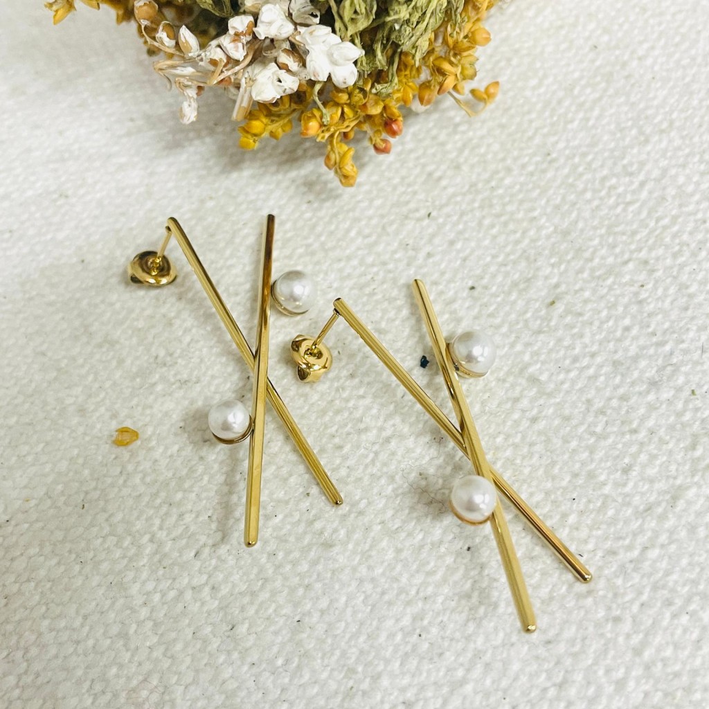 Earrings stainless steel