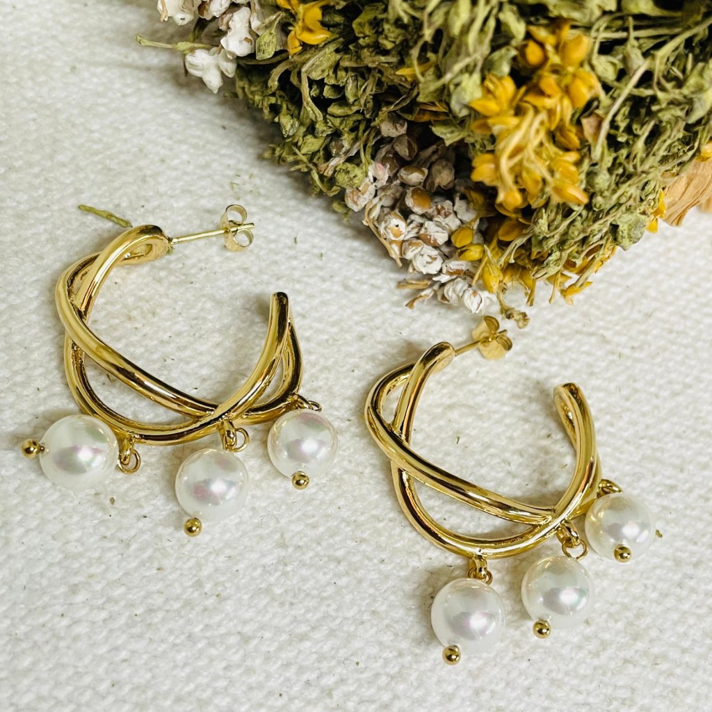 Earrings stainless steel