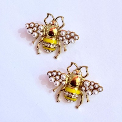 Earrings with Pearls stainless steel