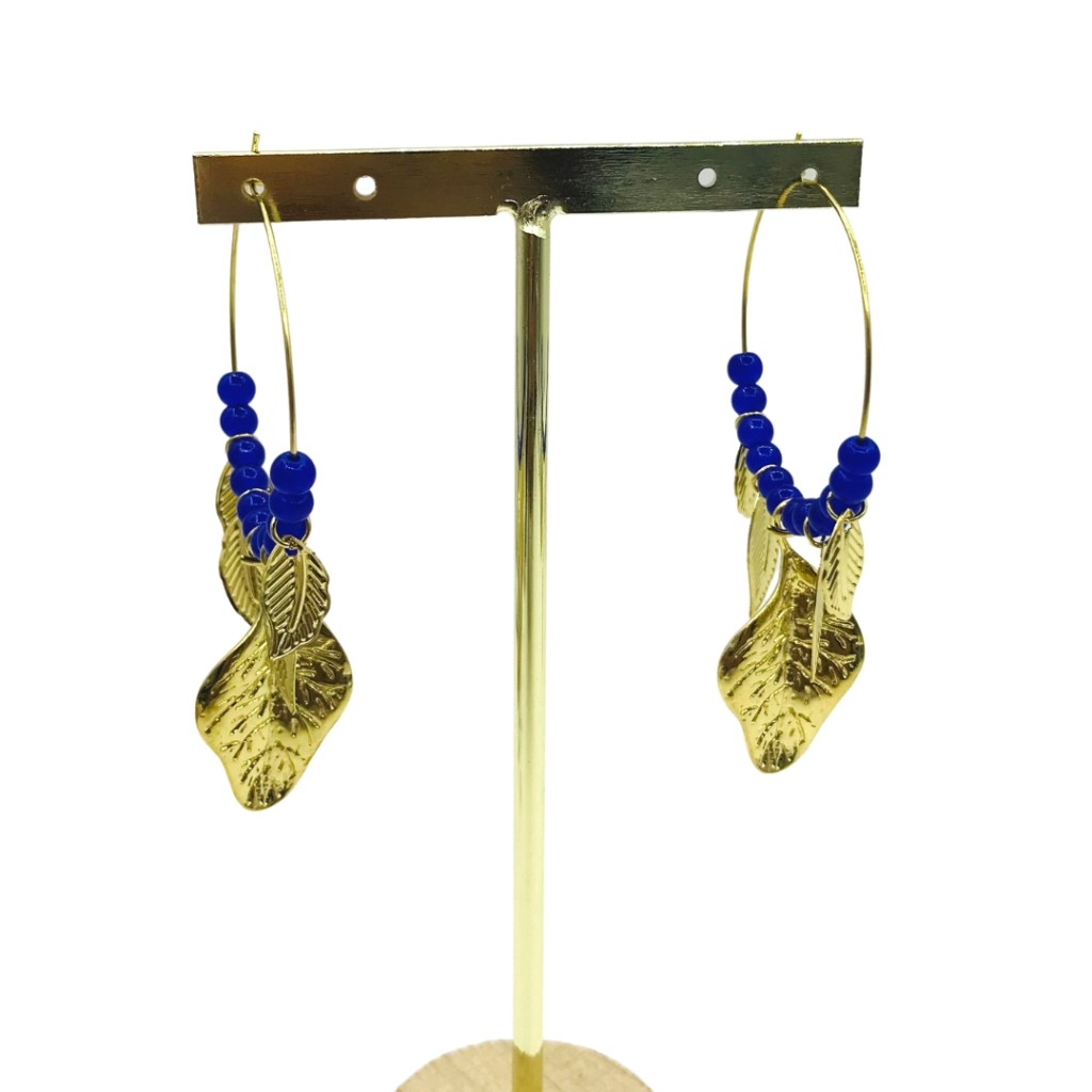 Stainless steel hoop earrings