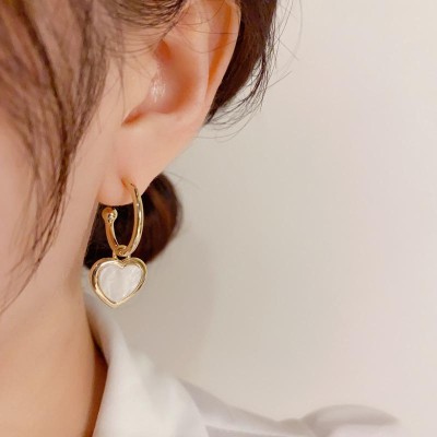 Stainless steel hoop earrings