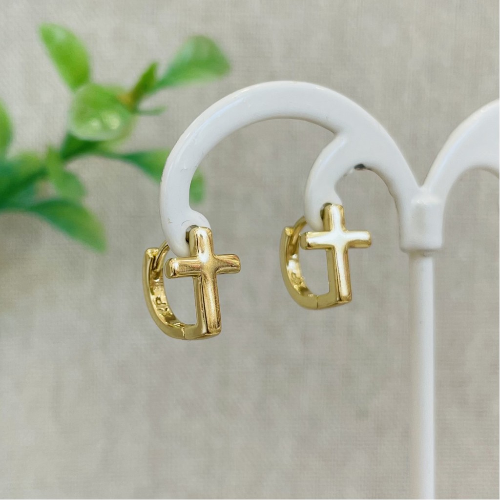 Stainless steel hoop earrings