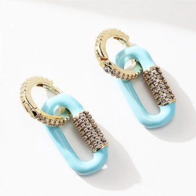 Stainless steel hoop earrings