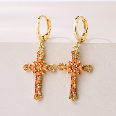 Stainless steel hoop earrings