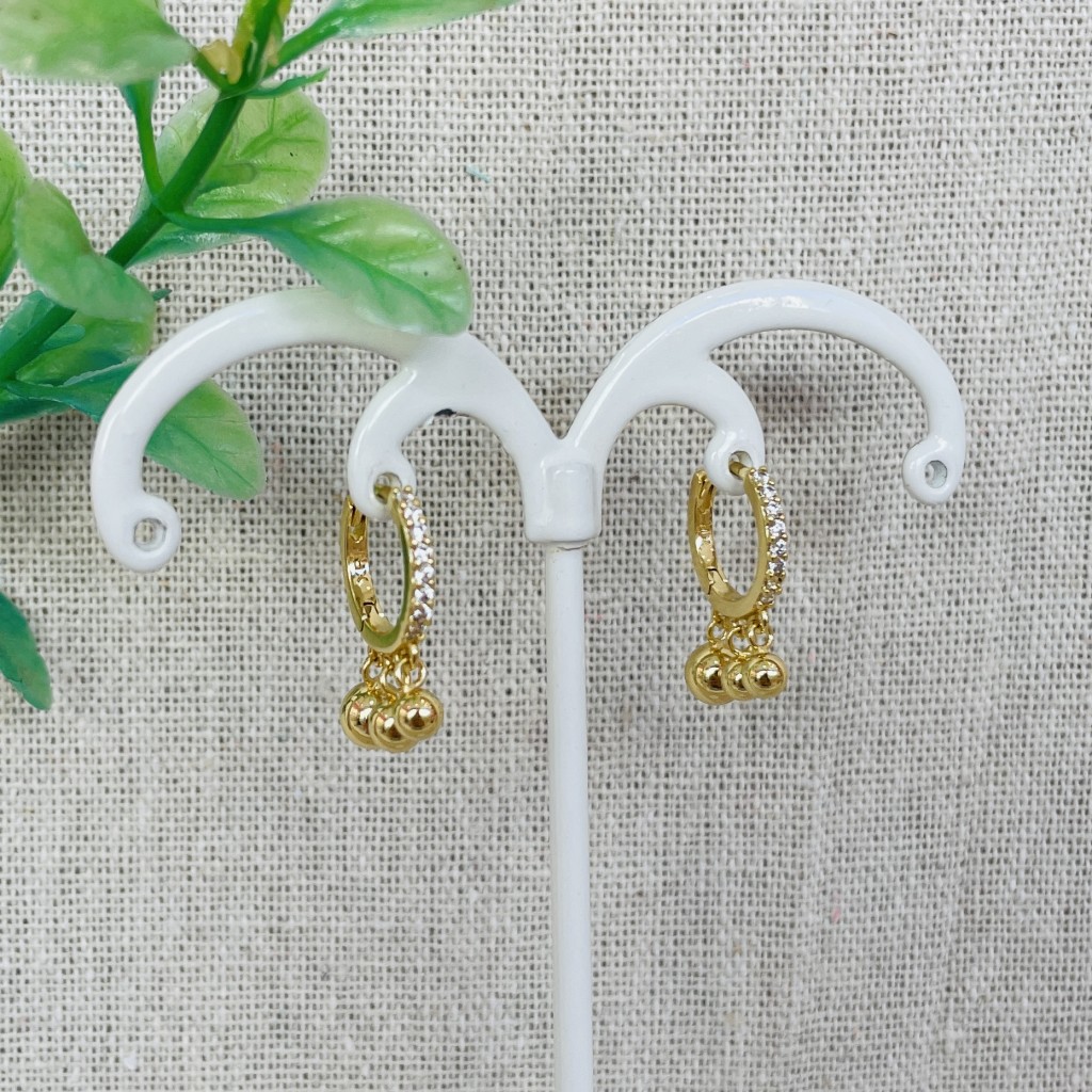 Stainless steel hoop earrings