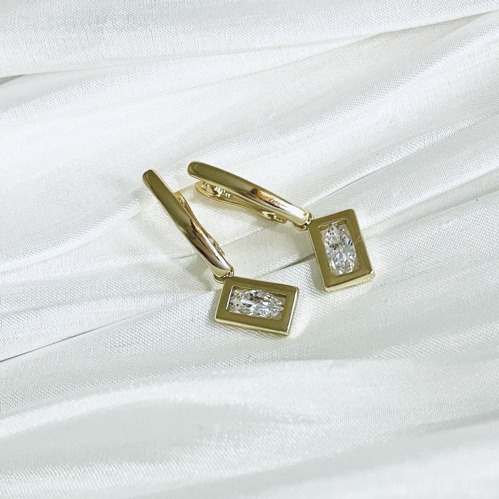 Stainless steel hoop earrings