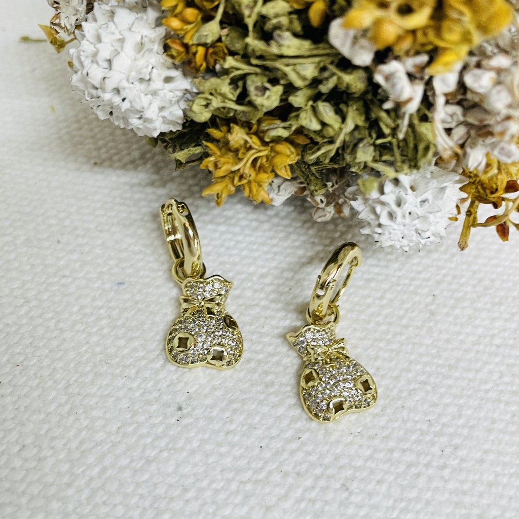 Stainless steel hoop earrings