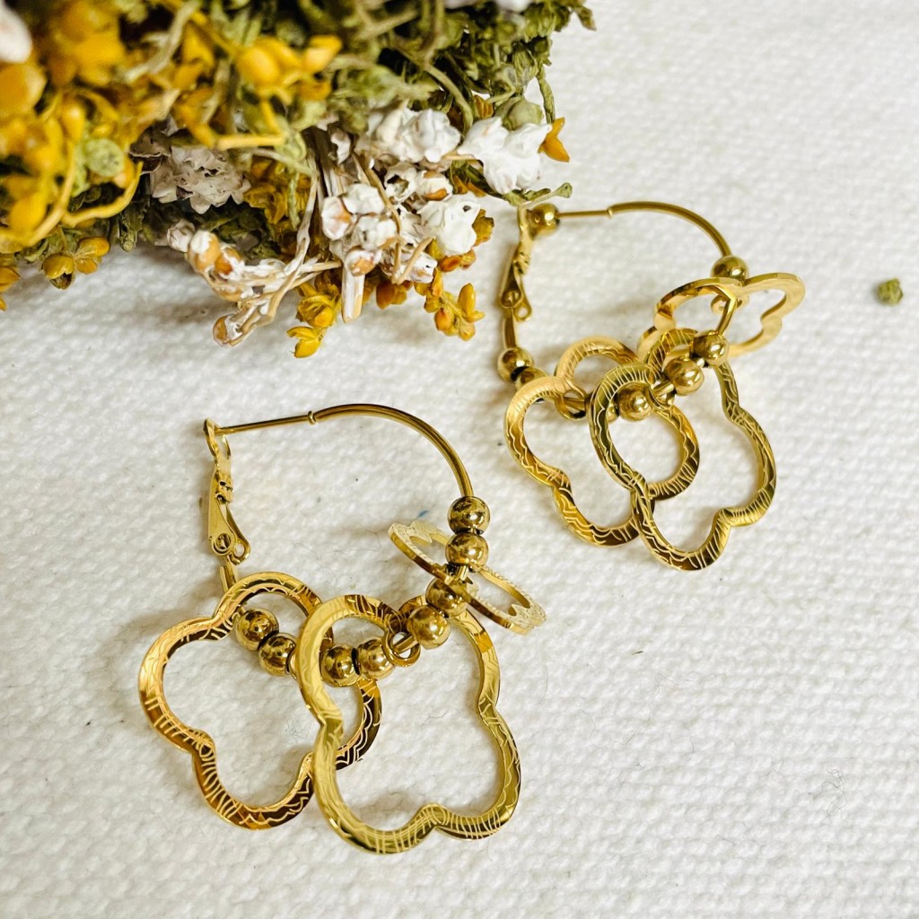 Stainless steel earrings