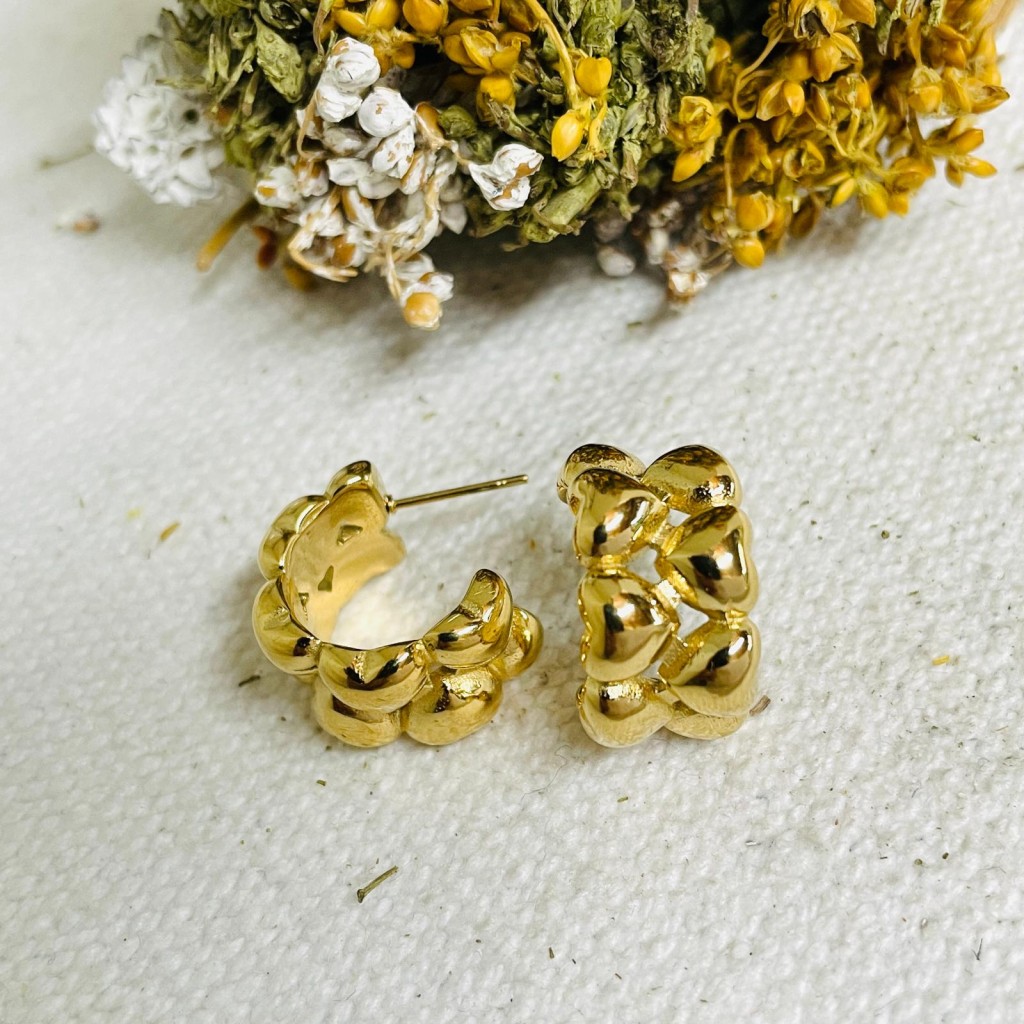 Earrings stainless steel