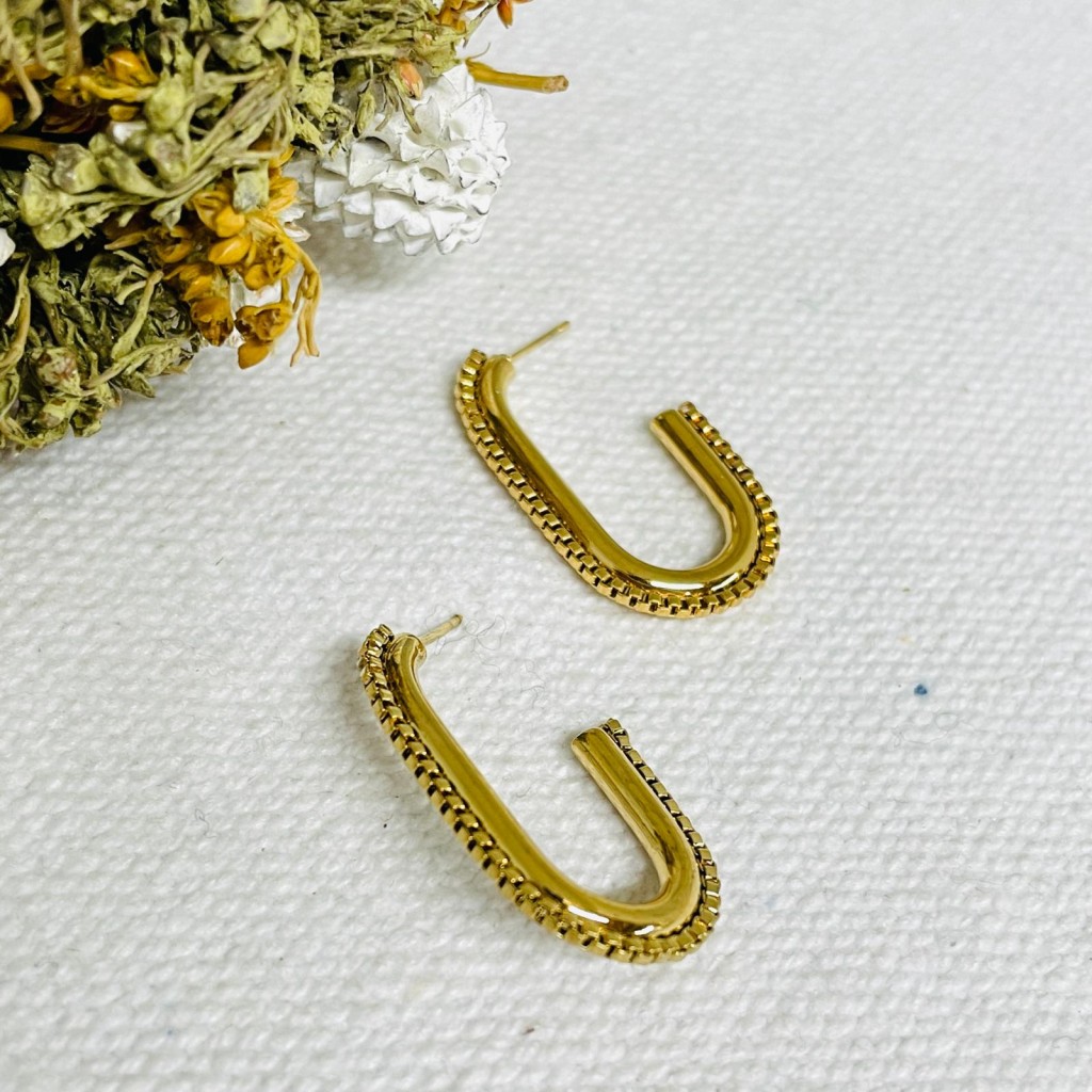 Earrings stainless steel