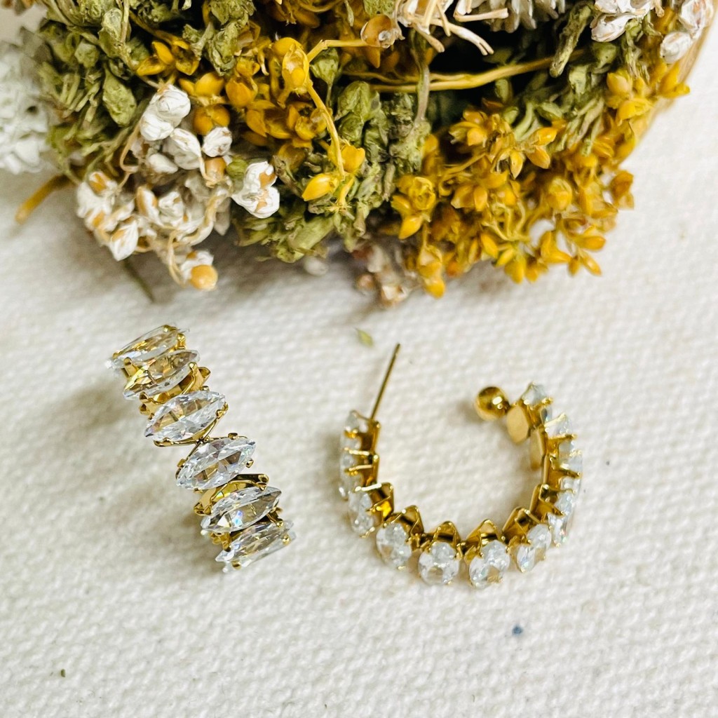 Earrings stainless steel