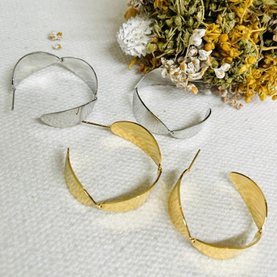 Earrings stainless steel