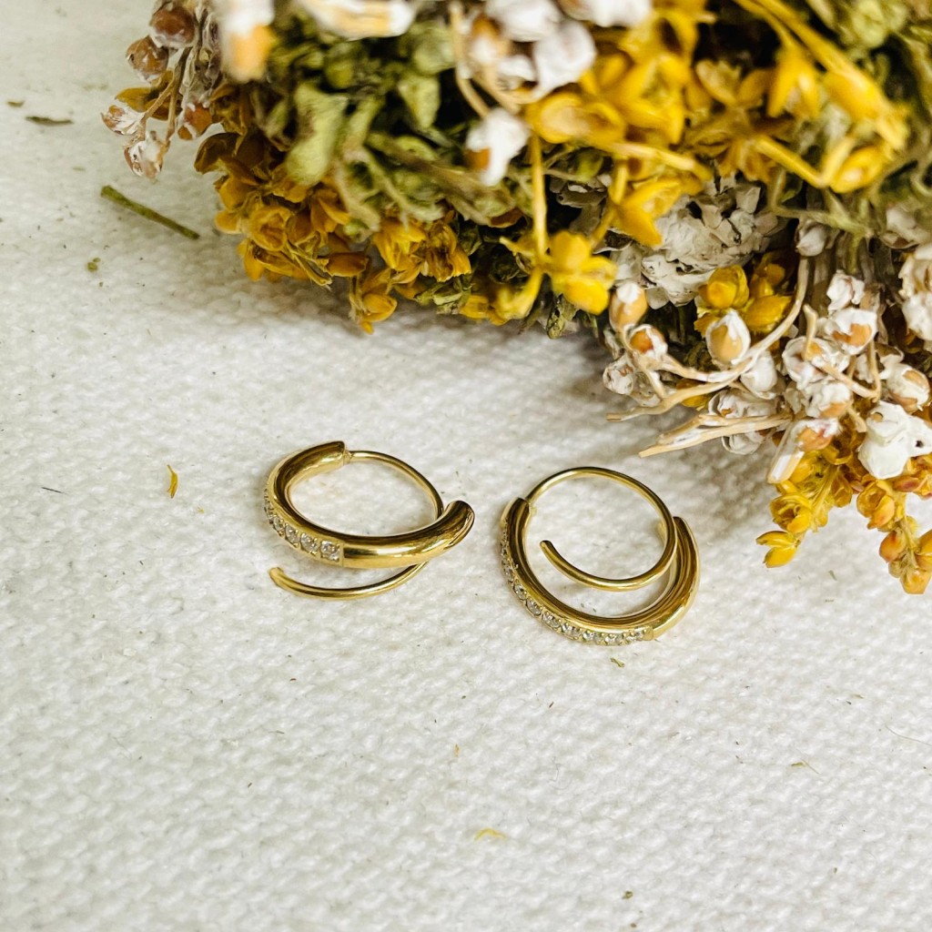 Earrings stainless steel