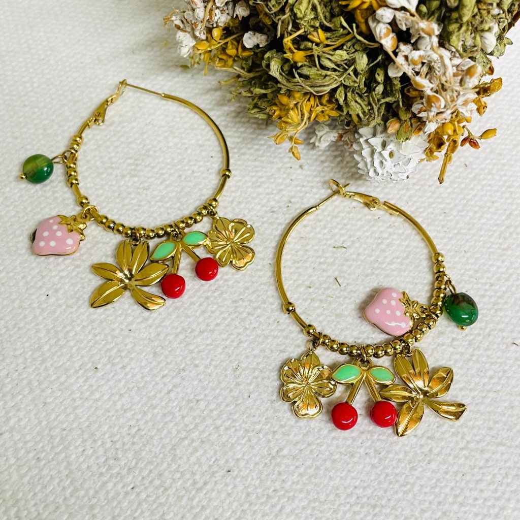 Earrings stainless steel