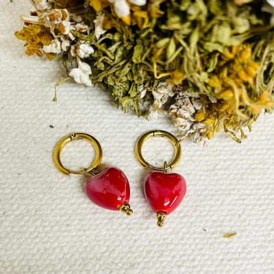 Earrings stainless steel