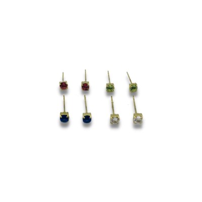 Stainless steel stud earrings