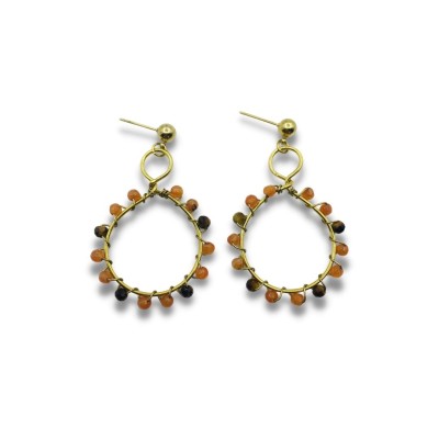 Stainless steel stud earrings