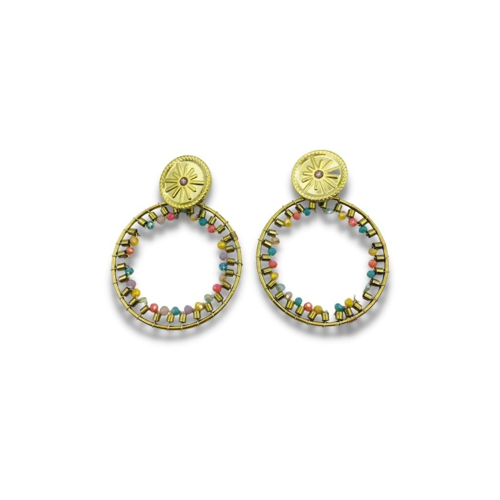 Stainless steel stud earrings