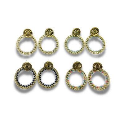 Stainless steel stud earrings