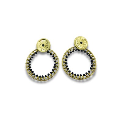 Stainless steel stud earrings