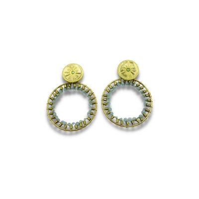 Stainless steel stud earrings