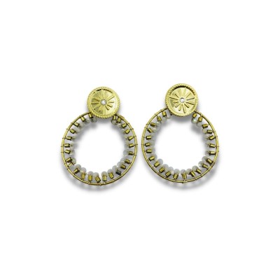 Stainless steel stud earrings