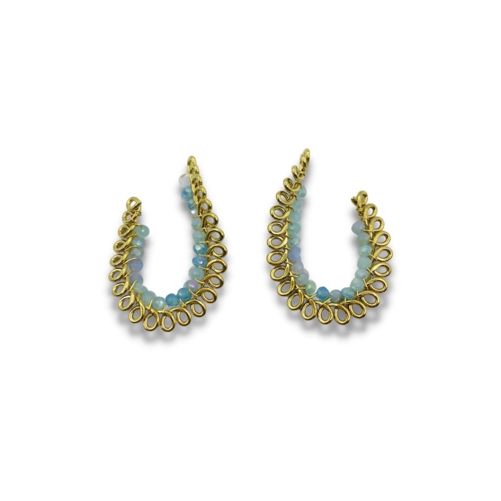 Stainless steel stud earrings