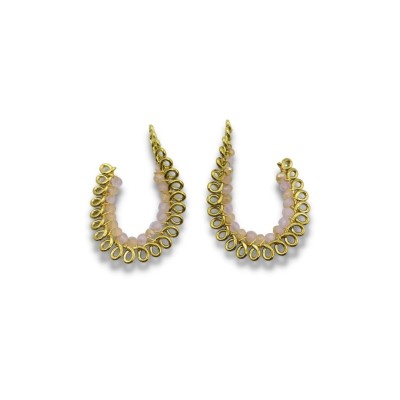 Stainless steel stud earrings