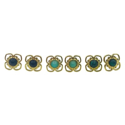 Stainless steel stud earrings