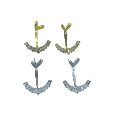 Stainless steel stud earrings