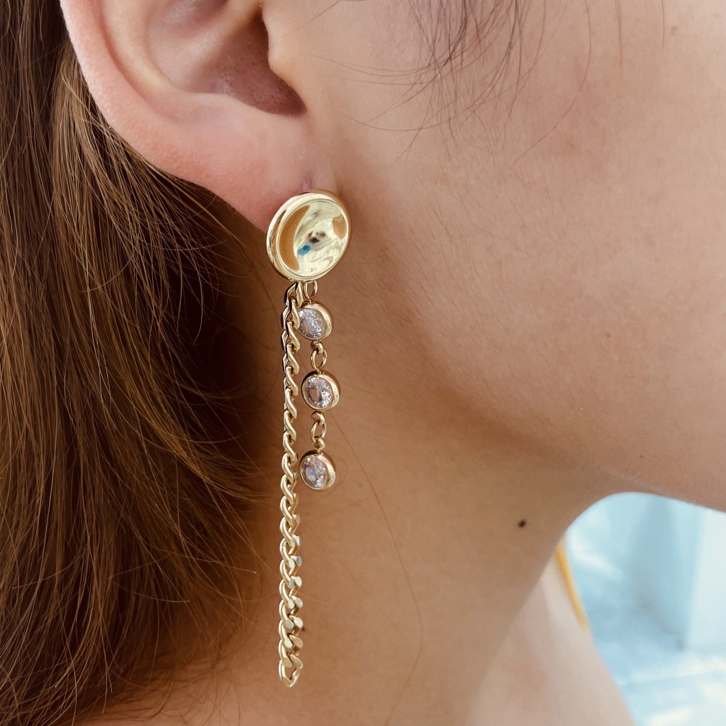 Stainless steel earrings