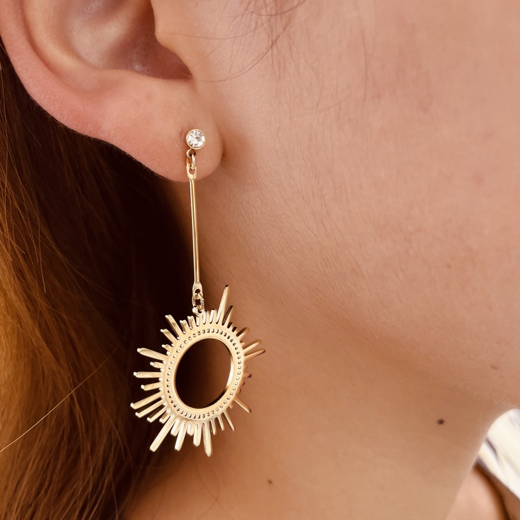 Stainless steel earrings