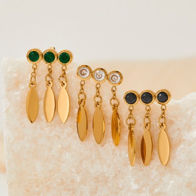 Stainless steel earrings