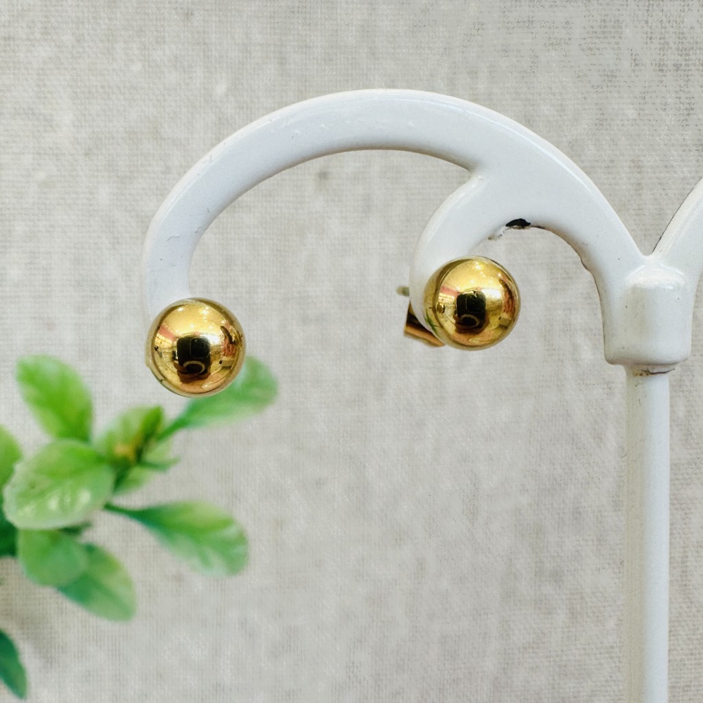 Stainless steel 6mm earrings