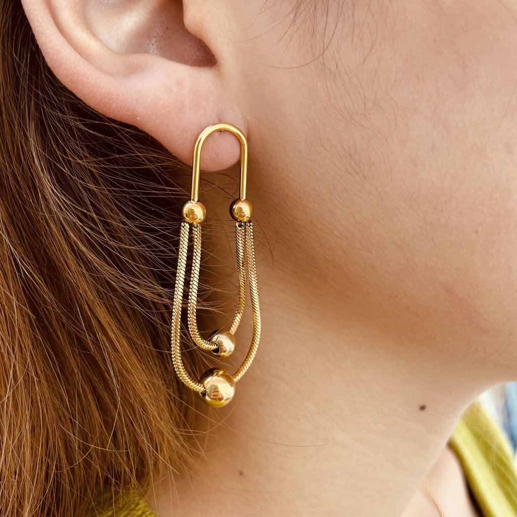 Stainless steel earrings