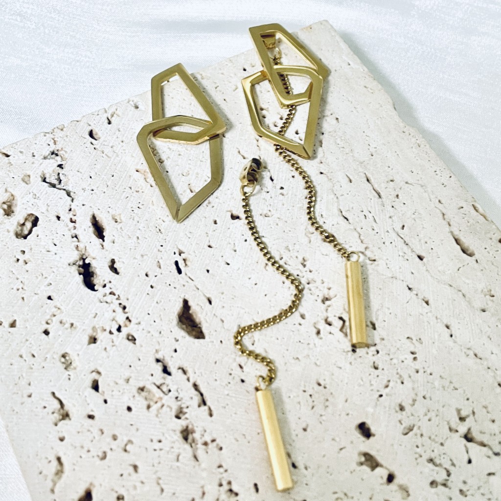 Stainless steel earrings