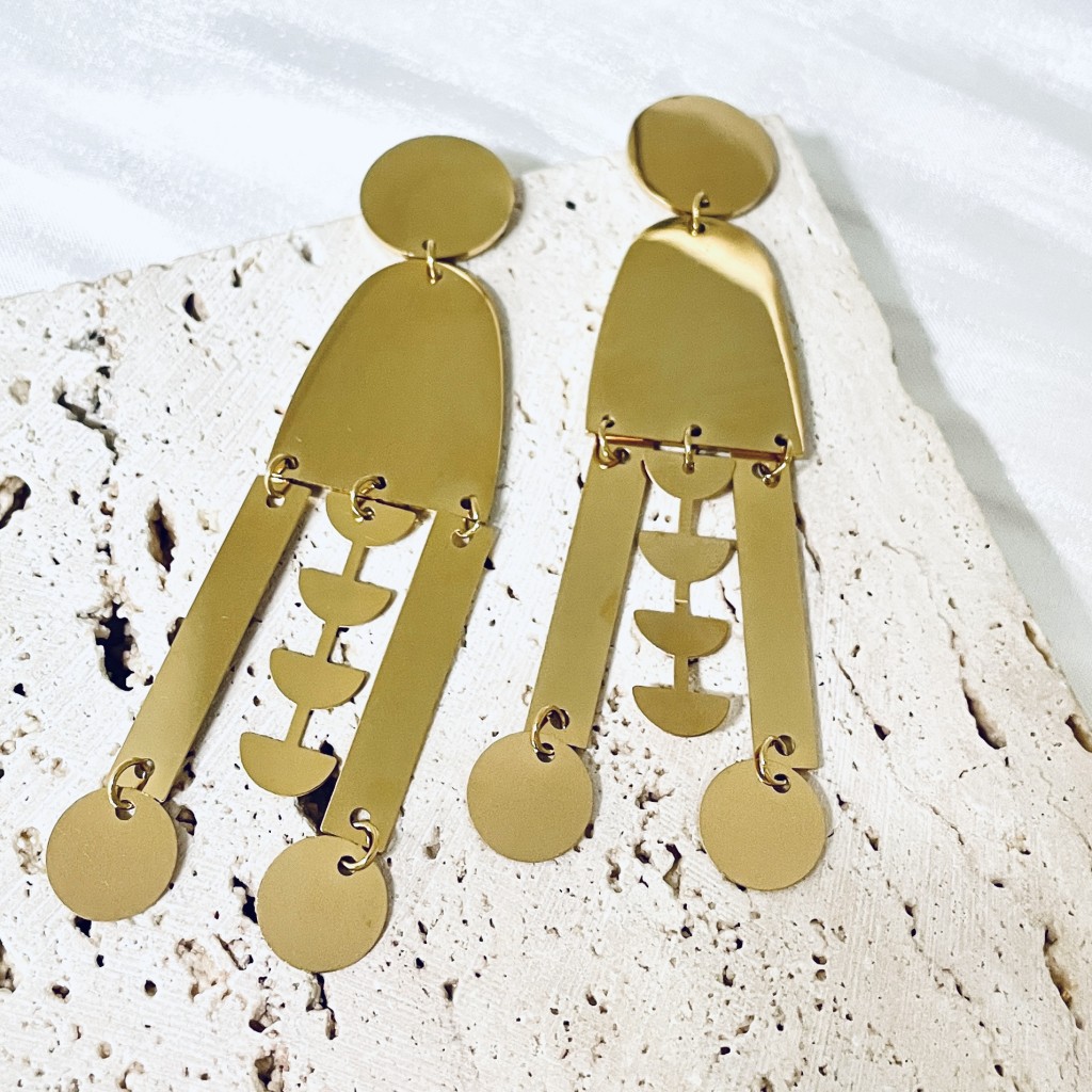 Stainless steel earrings