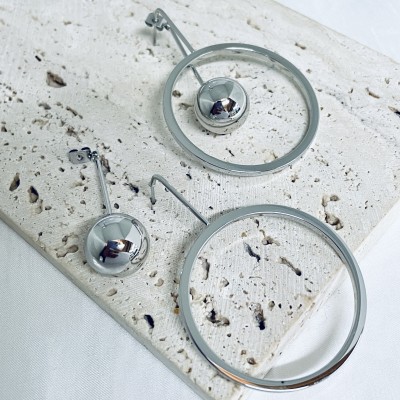 Stainless steel earrings