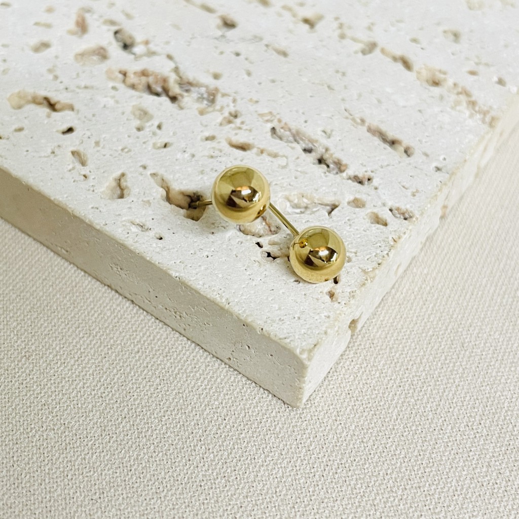 Stainless steel earrings 5mm
