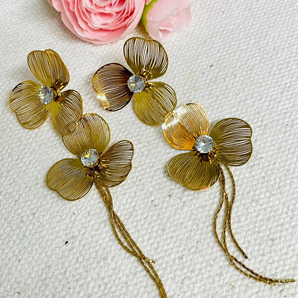 Stainless steel earrings