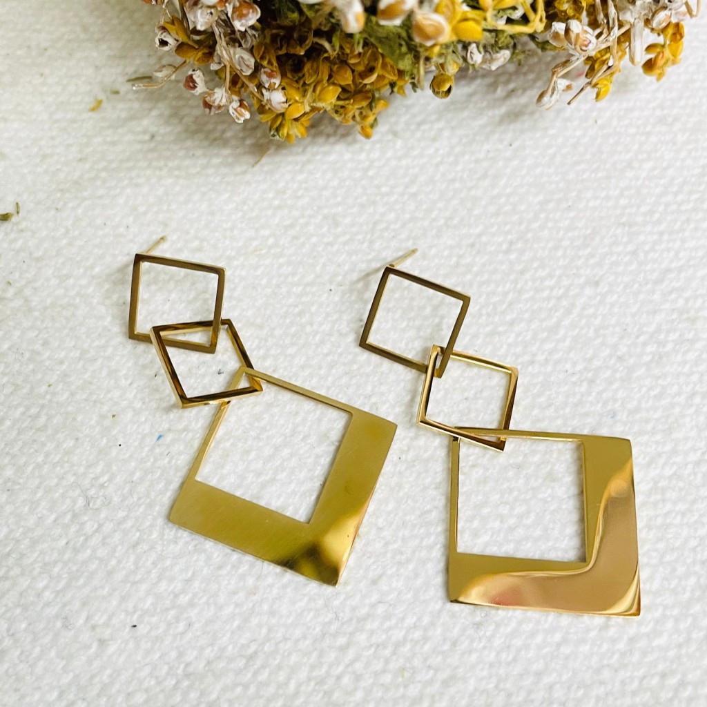 Stainless steel earrings