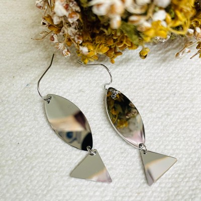 Stainless steel earrings